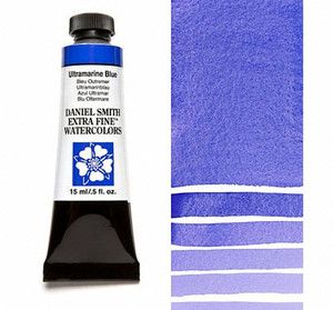 Farba akwarelowa Daniel Smith 106 ULTRAMARINE BLUE extra fine watercolor  seria 1 15 ml